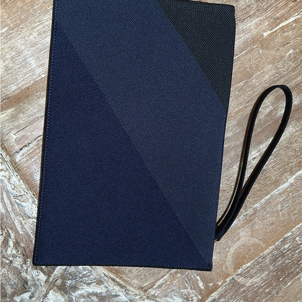 Rothy's Black and Blue Clutch